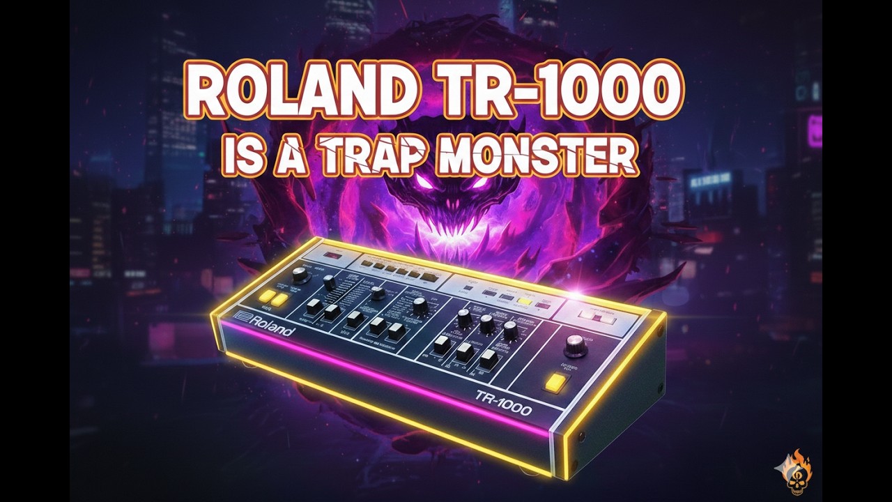 Roland TR 1000 Is Actually a Trap Monster!
