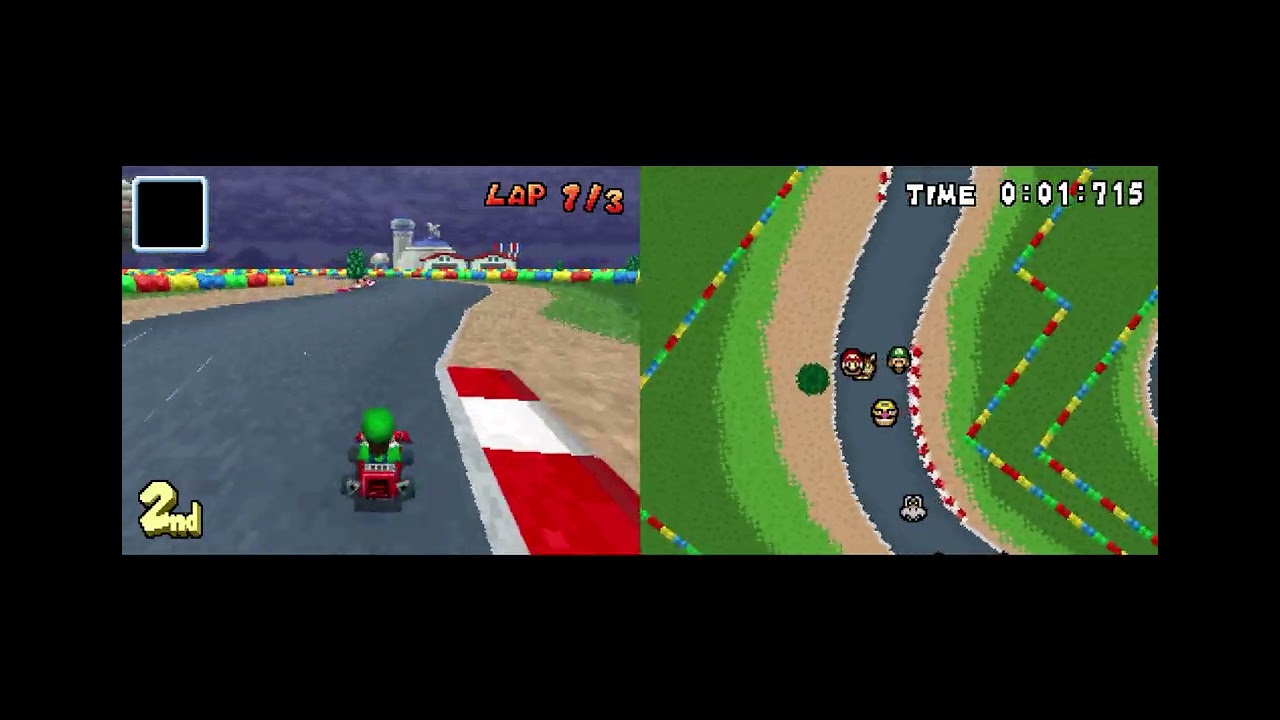 Mario Kart DS Leaf cup 3star. 100% journey ep4