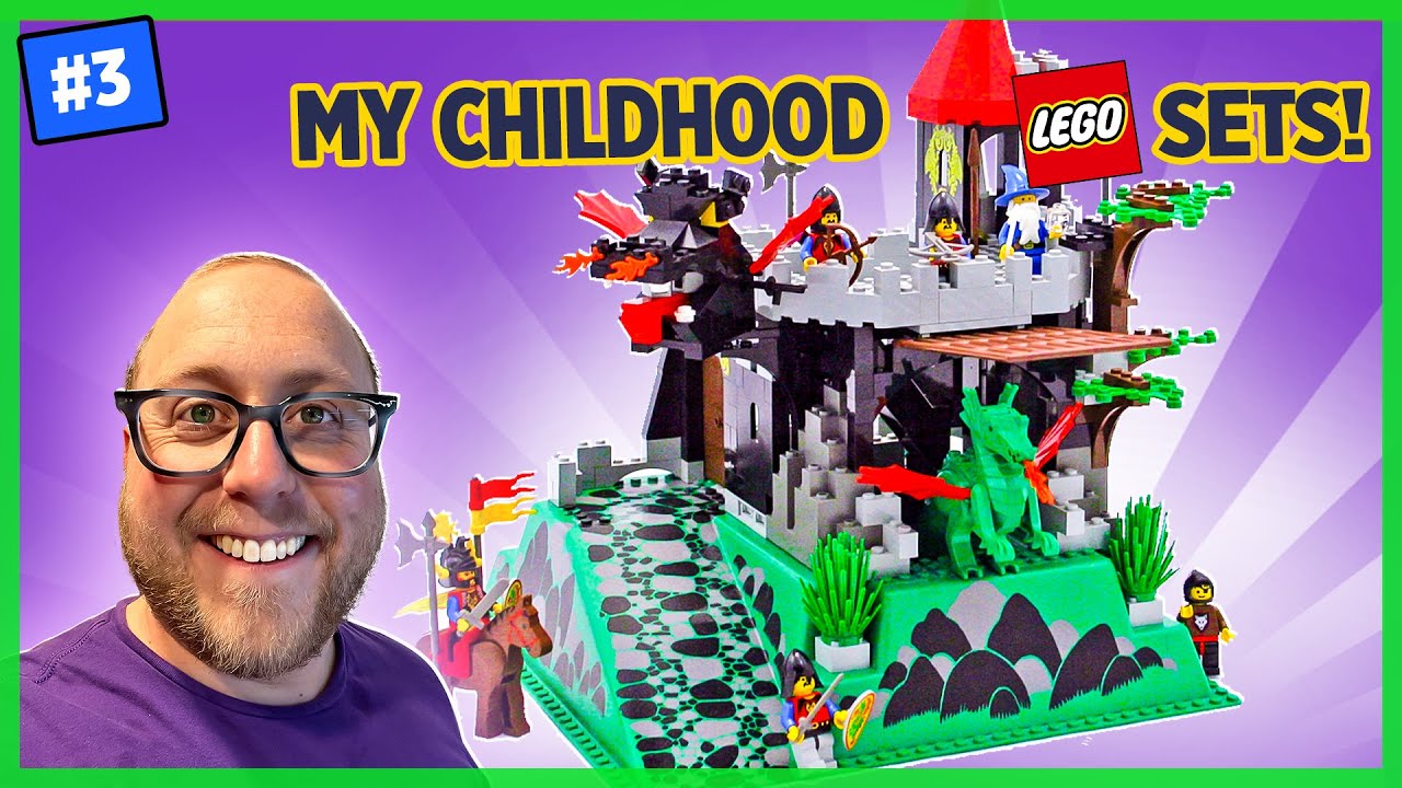 LEGO Castle Vintage Build! Fire Breathing Fortress - 1993