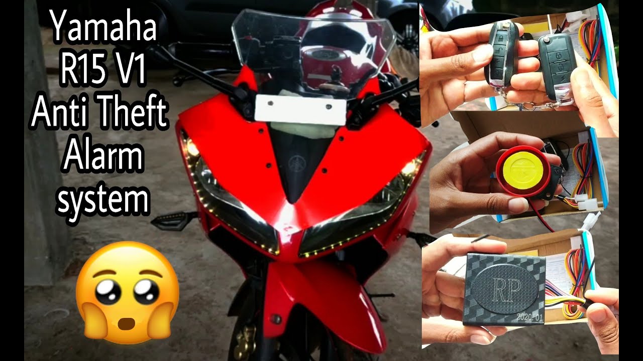 Installing Anti Theft Alarm in Yamaha R15 | Full wiring Details Explained | Universal for all Bikes