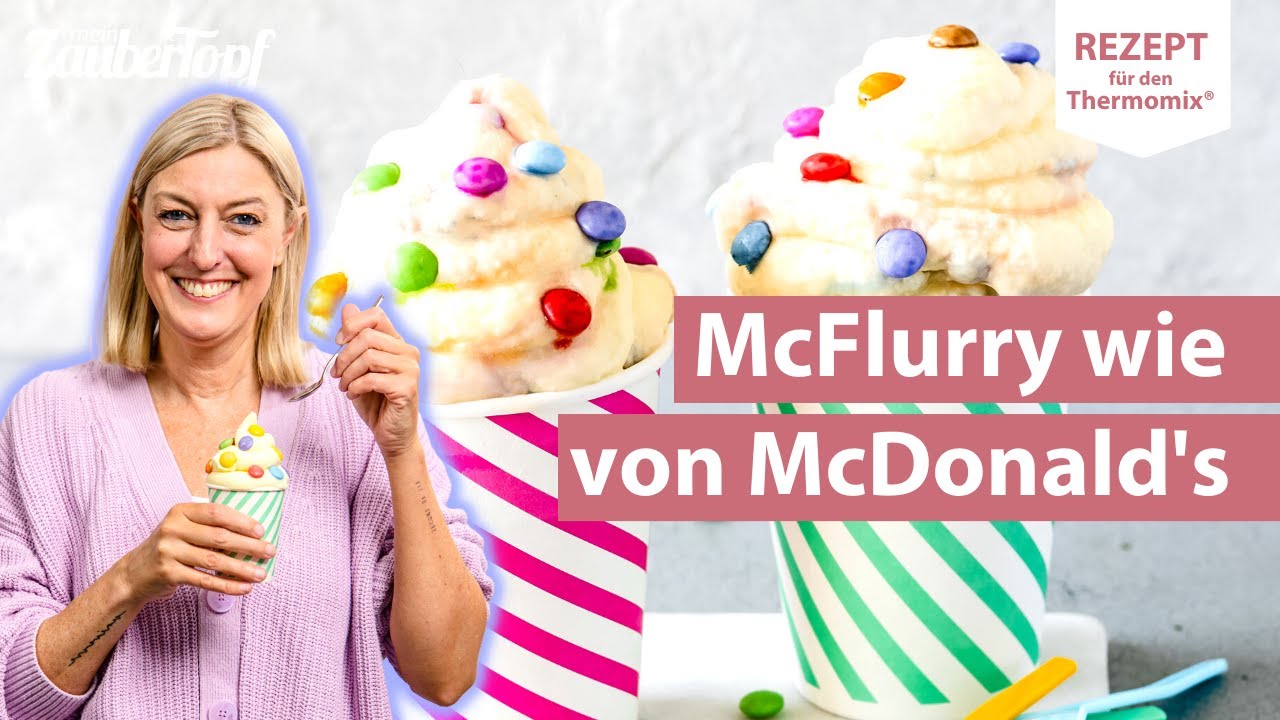 🍦🌟 McFlurry wie von McDonald's in nur 3 Schritten | Thermomix® Rezept