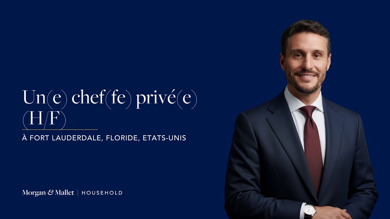 Offre d'emploi de chef(fe) privé(e) à Fort Lauderdale, Floride, Etats-Unis