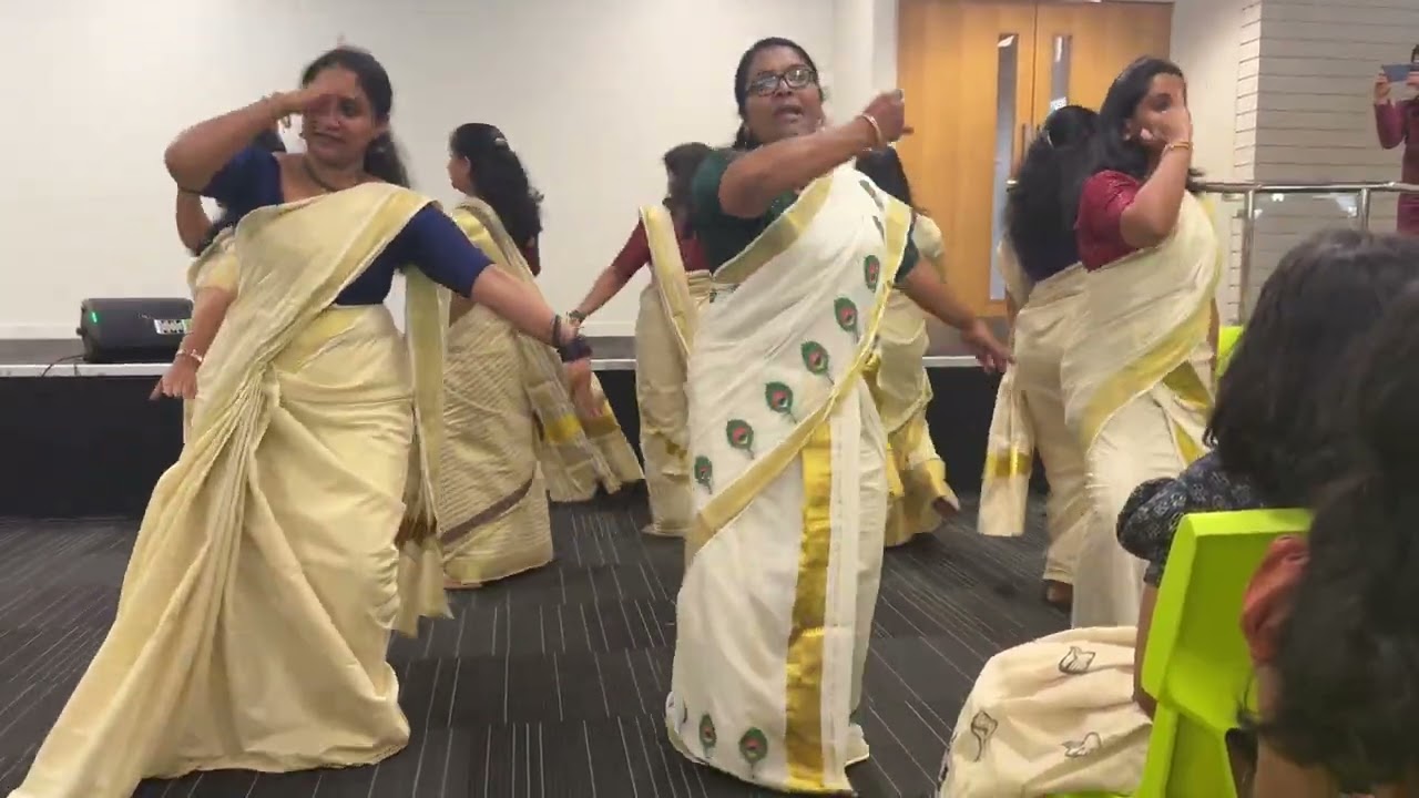 Thiruvavani Ravu 💖thiruvathira dance performance @Onam 2k24 Celebration at STMC Auckland