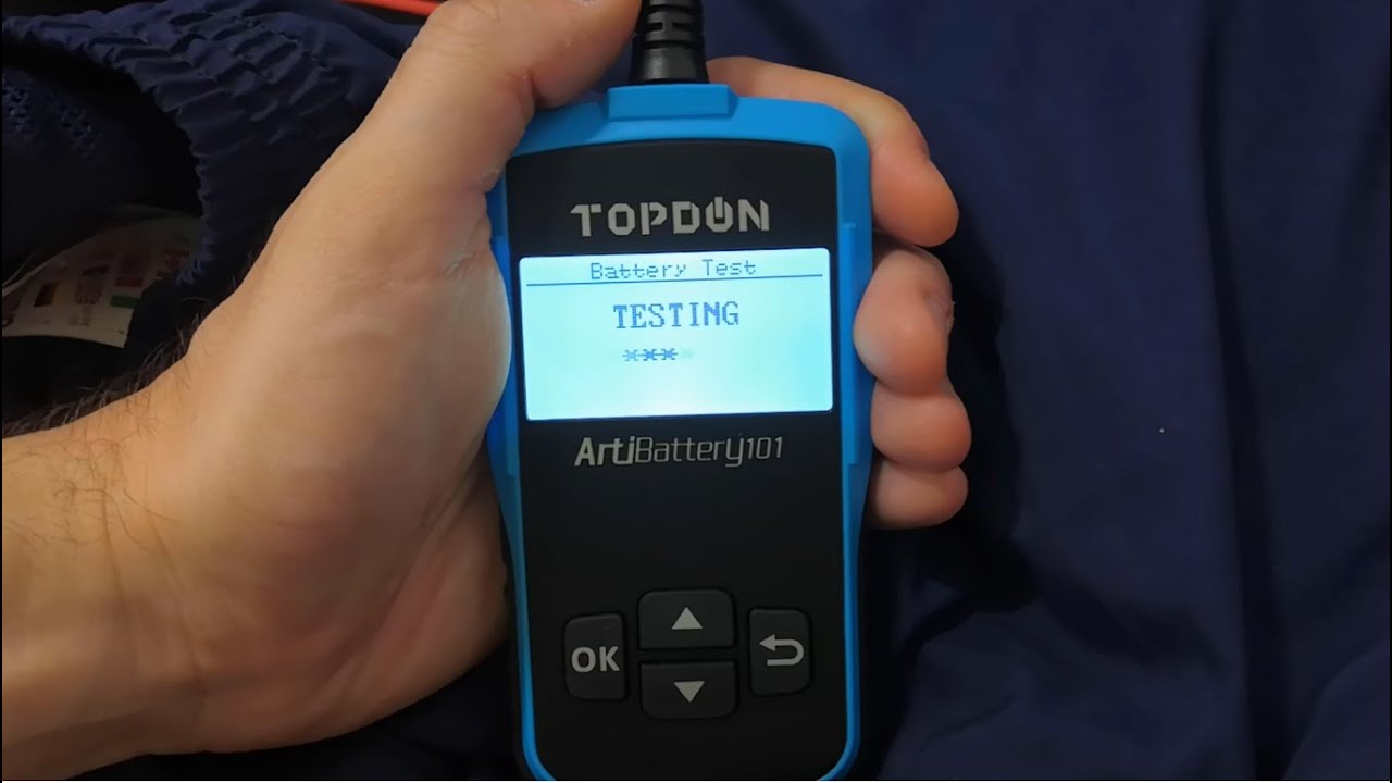 Test batteria AGM con OBD11 e TOPDON su Audi A4