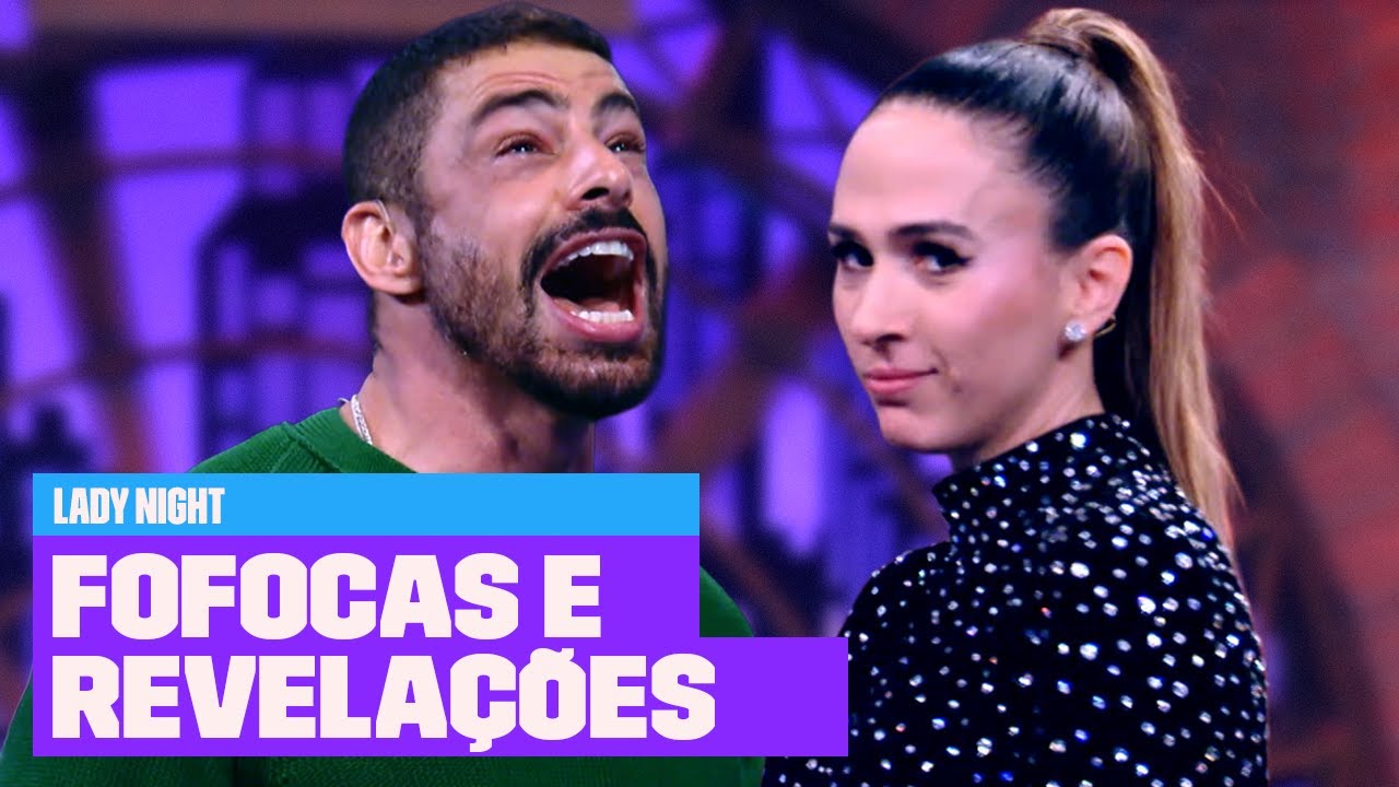 Assista aos MELHORES MOMENTOS do Cauã Reymond com a Tatá Werneck! | Lady Night | Nova Temporada