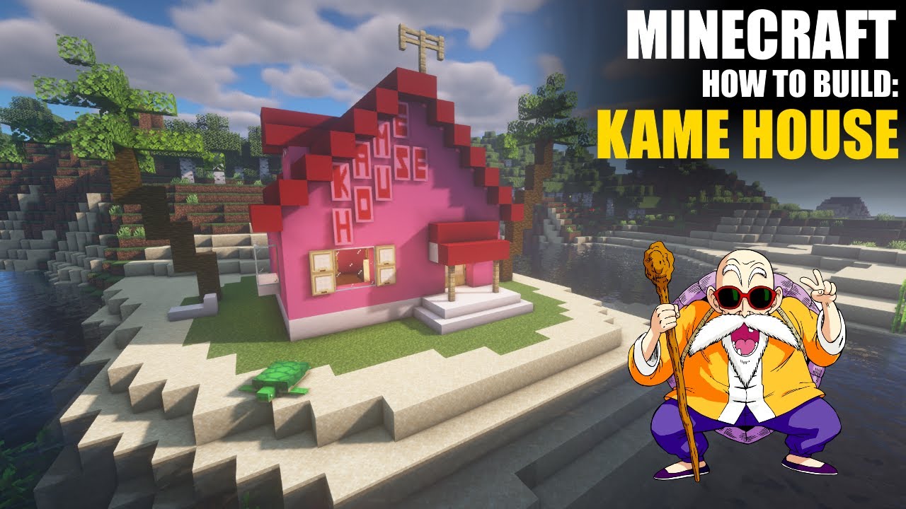 HOW TO BUILD: KAME HOUSE | MINECRAFT BUILDINGS #107