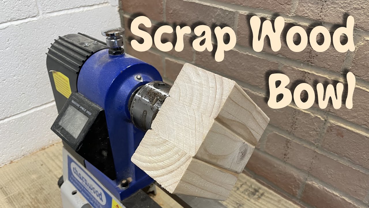 Wood turning - Scrap wood Pine