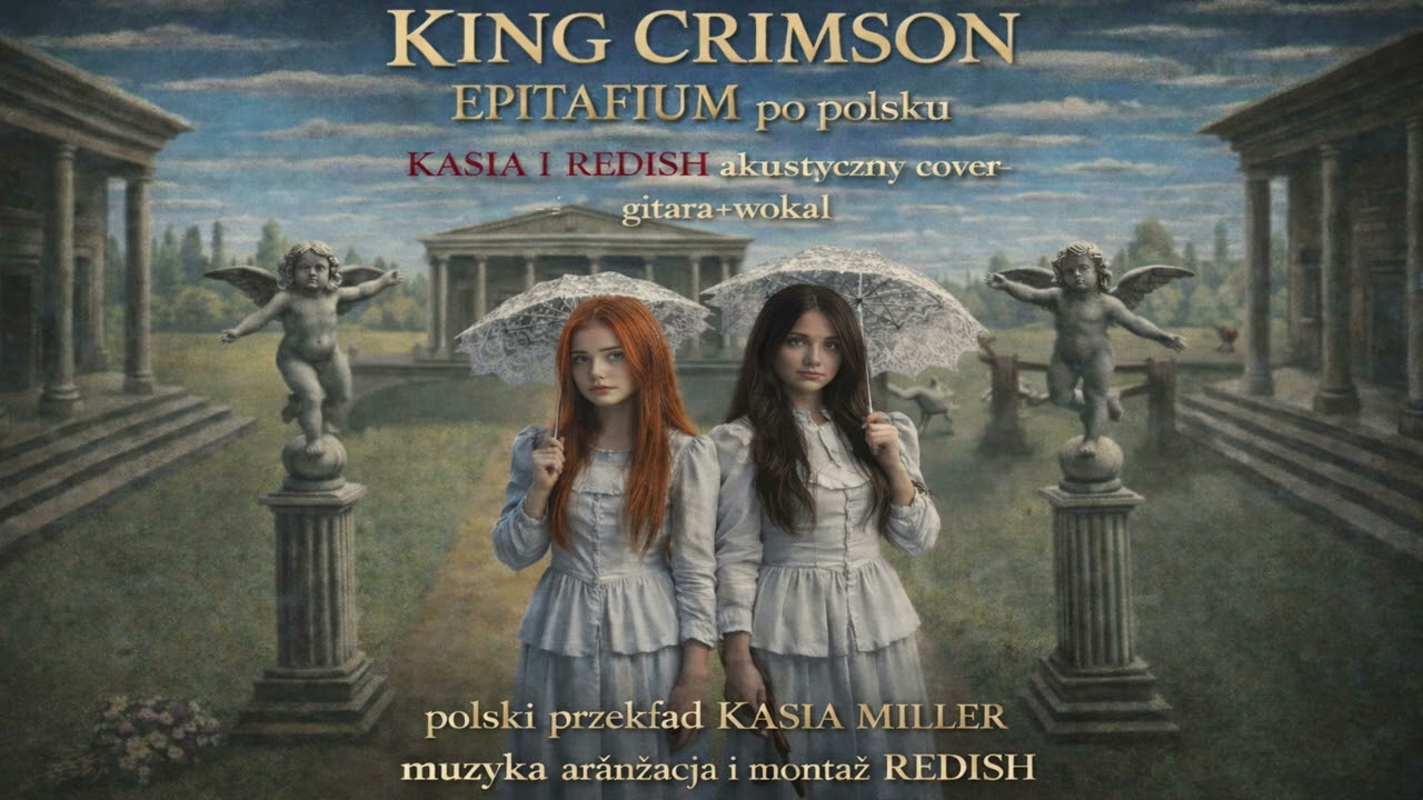 King Crimson &ndash; Epitafium (po polsku) | akustyczny cover | Kasia i Redish
