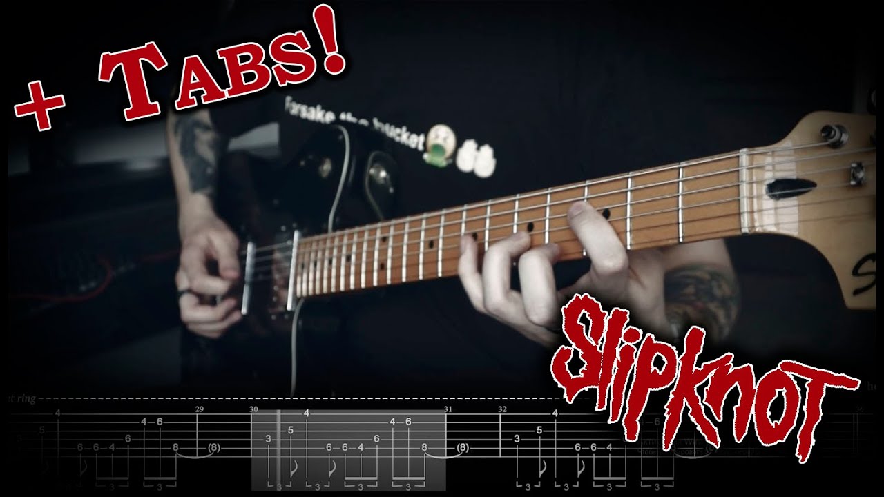 Slipknot - Danger - Keep Away (Guitar & Bass Cover w/Tabs)