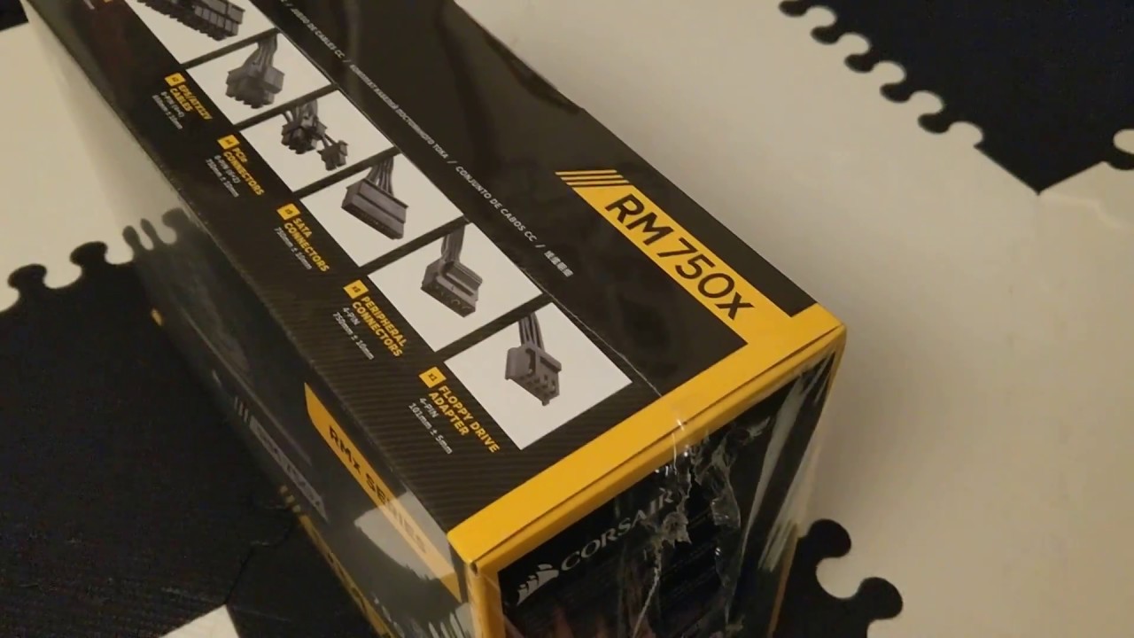 Corsair Rm750x - Otwarcie