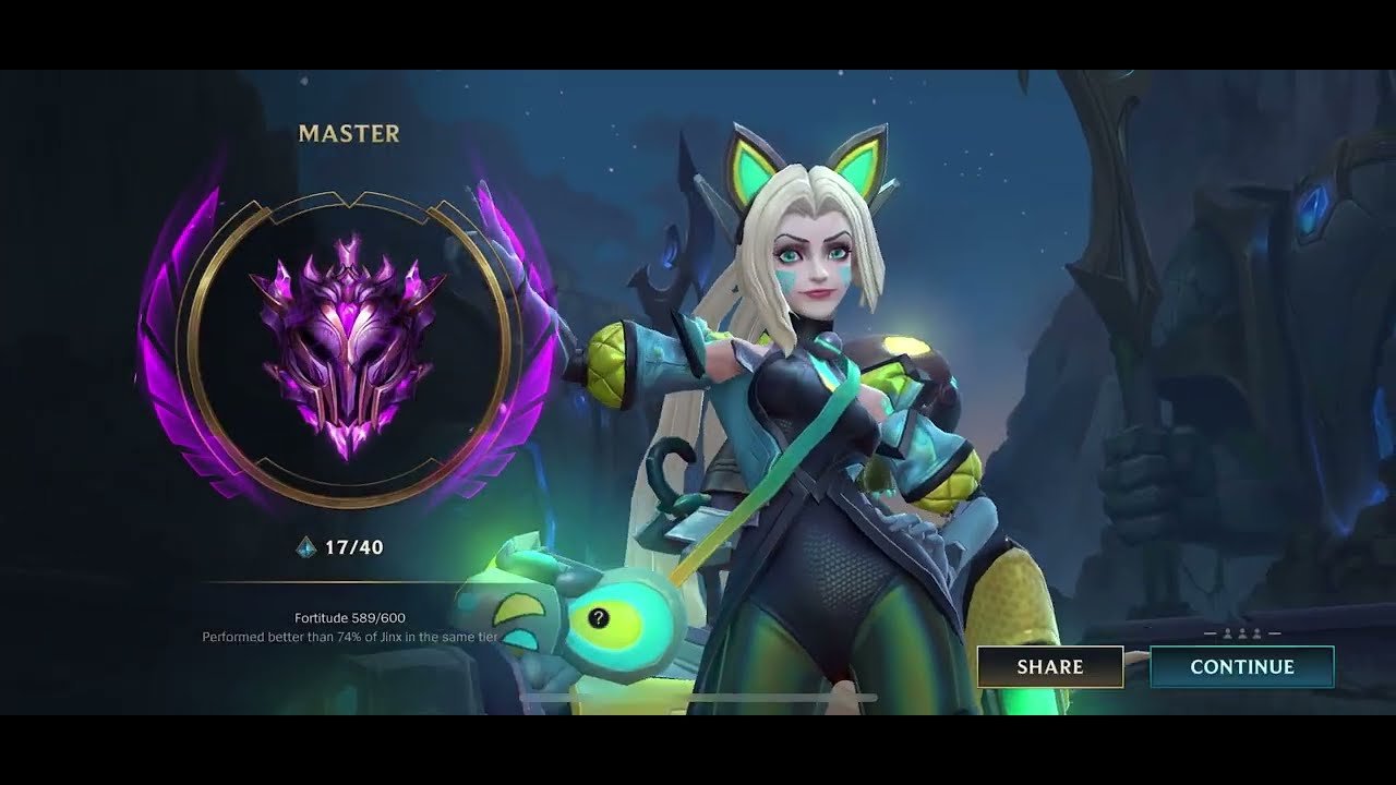Battle Cat Jinx Gameplay - Master 17 - Wild Rift #20
