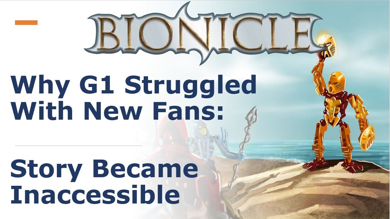 Проблема аудитории G1 | Подробный обзор BIONICLE
