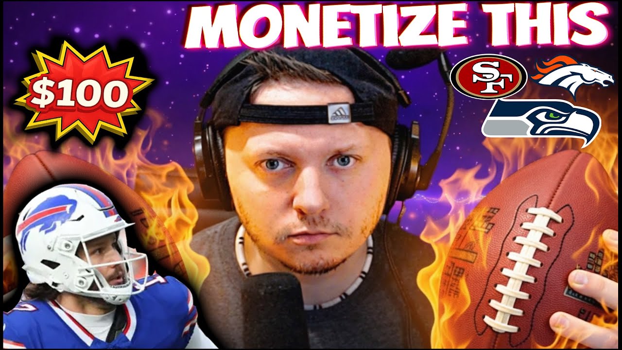 Seahawks vs 49ers  BRONCOS Beat BILLS ! -Bo Nix  INJURED !   MONETIZE THIS