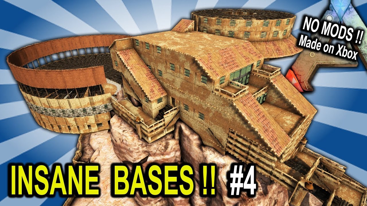 Ark INSANE BASES SHOWCASE Part 4 Ark Survival Evolved Base Build Showcase
