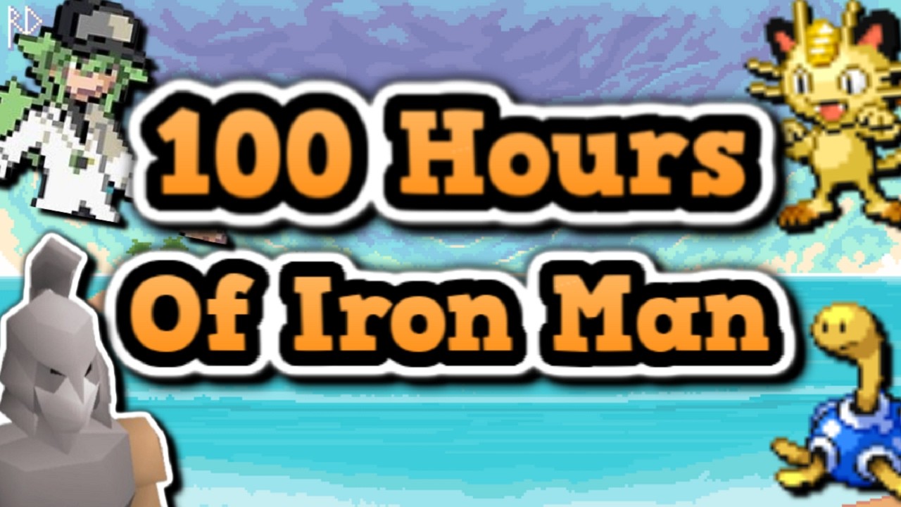 What 100 Hours Of Iron Man Progress Looks Like - The PokeMMO Iron Man - Episode 2