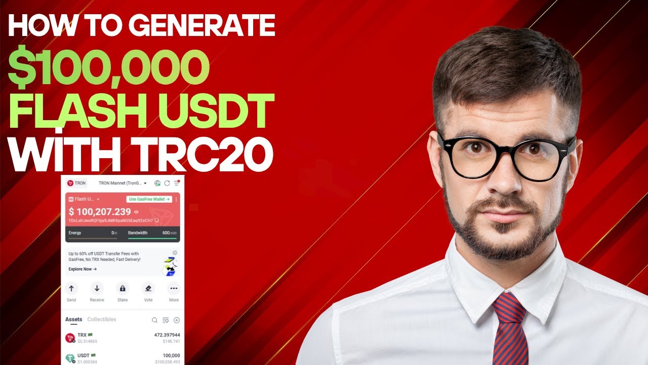 HOW TO MAKE FLASH USDT TRC20 NETWORK | FULL GUIDE FOR FLASH USDT CREATE 