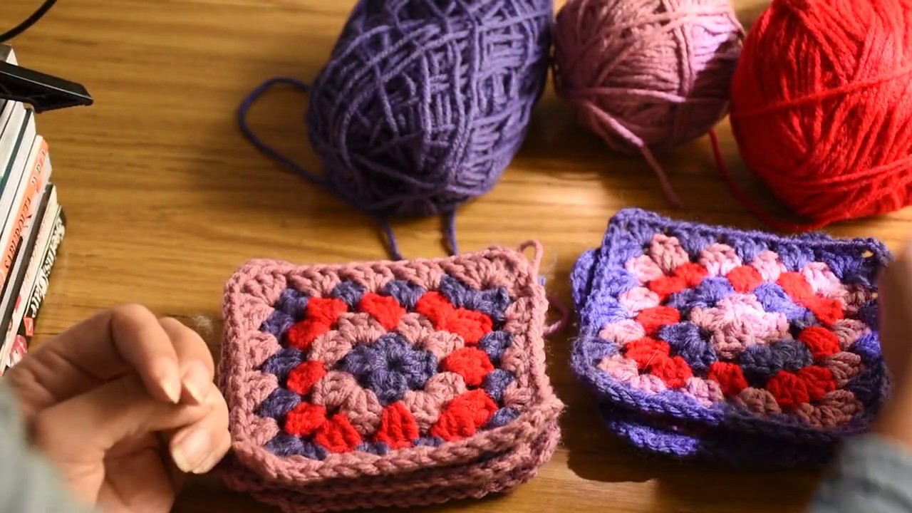 ASMR Tejiendo a crochet - Charla random y contando puntos