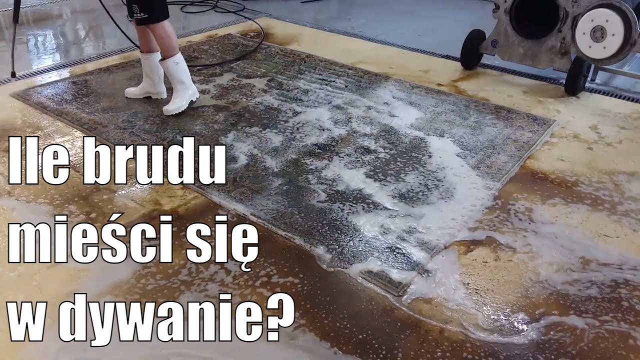 Pranie bardzo brudnego dywanu | Carpet Cleaning Satisfying | Relaxing Video