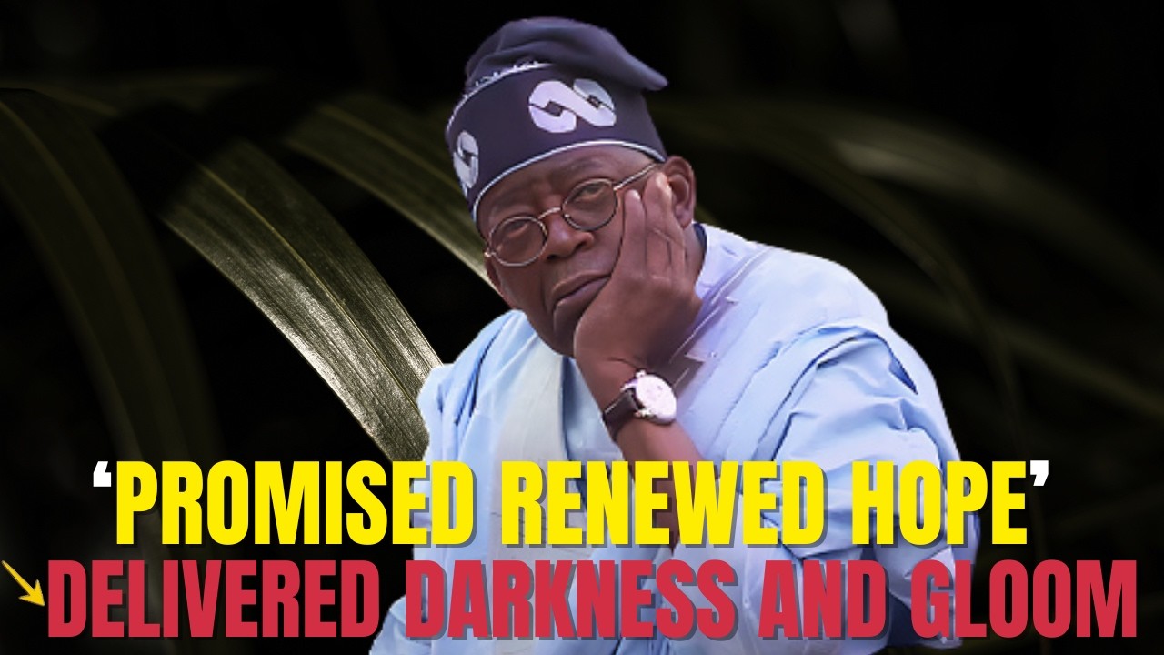‘Tinubu Brought Darkness & Gloom’ — Nigerians Blast Tinubu #breakingnews #worldnews #nigeria