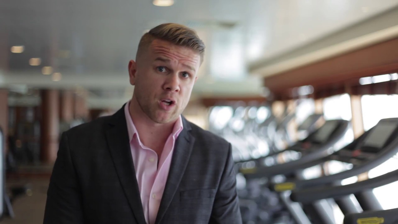 Working on a Cruise Ship - Fitness at Sea with Dan | The On Board Spa By Steiner