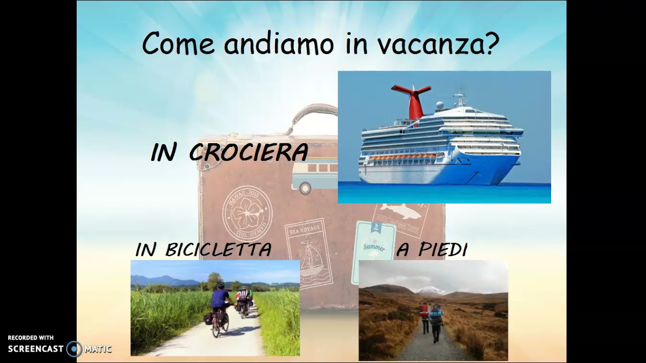 Viaggi e vacanze (presentazione)