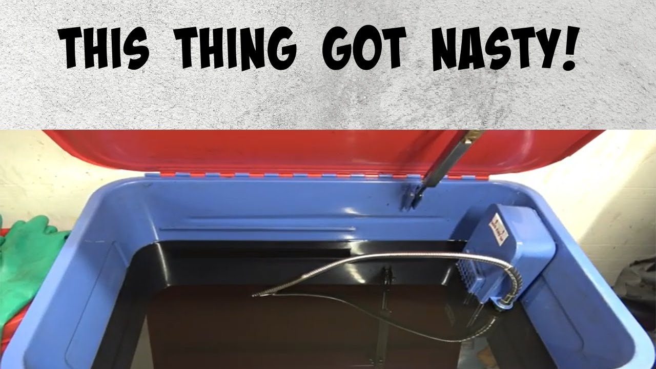 Harbor Freight Parts Washer. Long Term Review. Has It Survived daily use?
