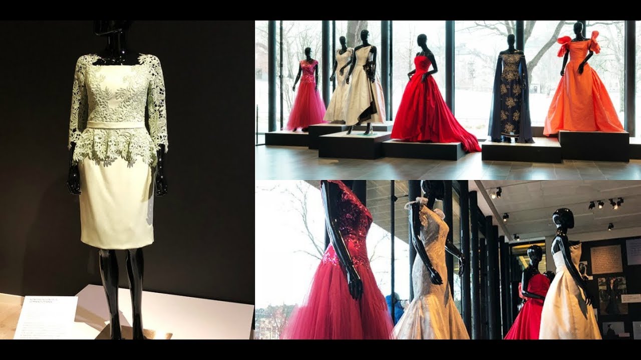 An Oscar dress and several Nobel dresses on exhibition in Stockholm