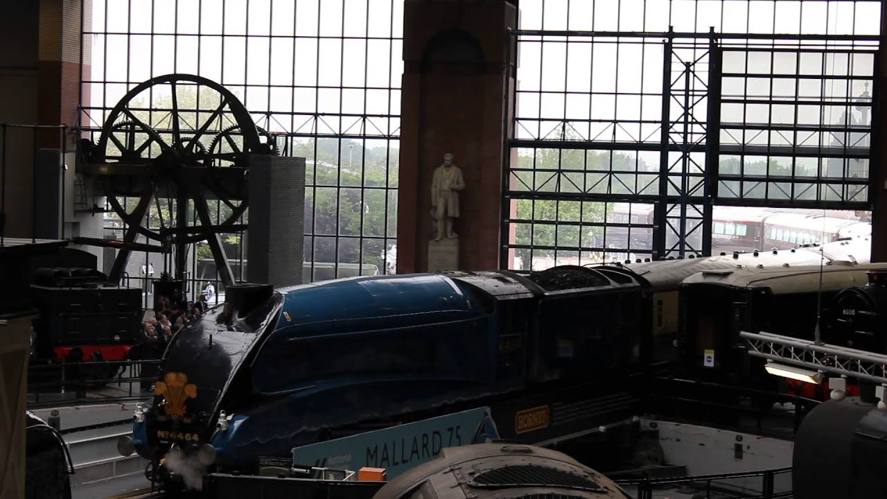 Prince Charles arrives at the National Railway Museum