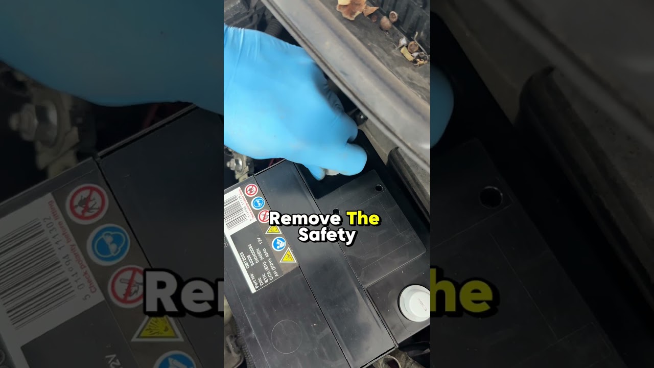 HOW TO CHANGE A CAR BATTERY