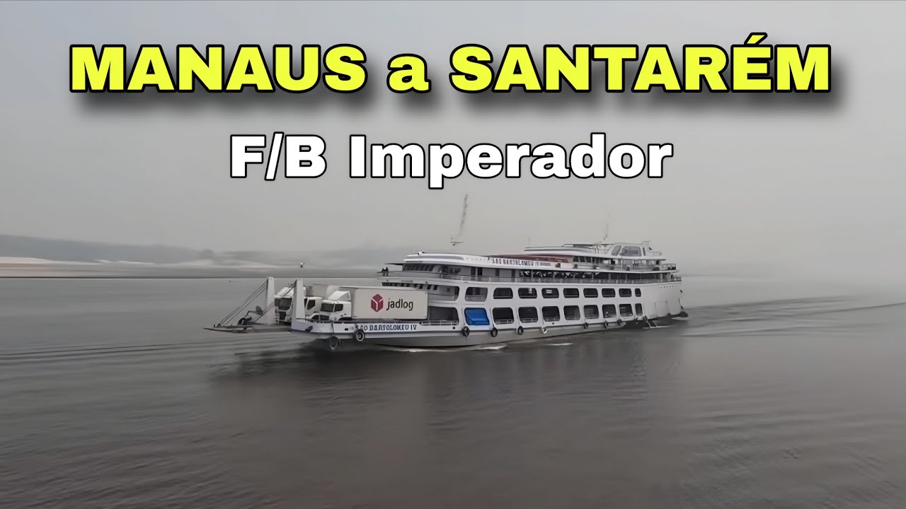 RIO AMAZONAS - De Manaus a Santarém na Maior Seca do Rio Amazonas | Vídeo Completo