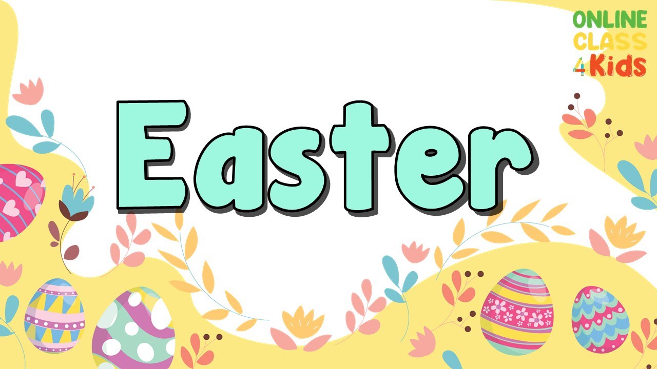 Easter Vocabulary | Easter Egg Hunt | Educational Videos | Learn English - Talking Flashcards | ESL
