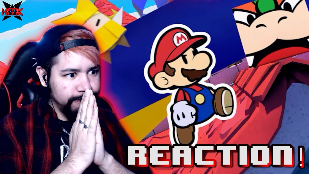 Paper Mario: The Origami King REVEAL REACTION!
