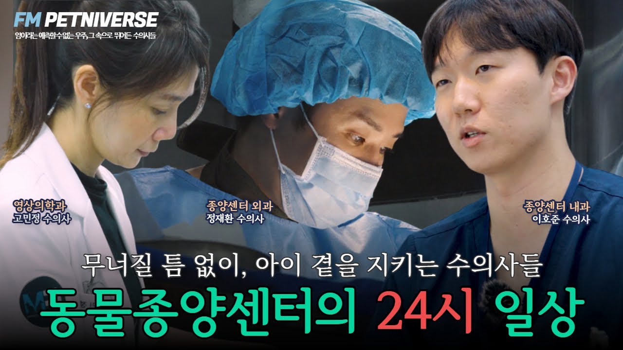 암이라는 병 앞에서 포기하지 않는 수의사들 ㅣ FM동물메디컬센터 종양센터의 24시 일상