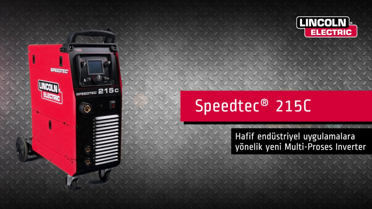 Multi-Process Kaynak Makinesi Lincoln Electric Speedtec® 215C