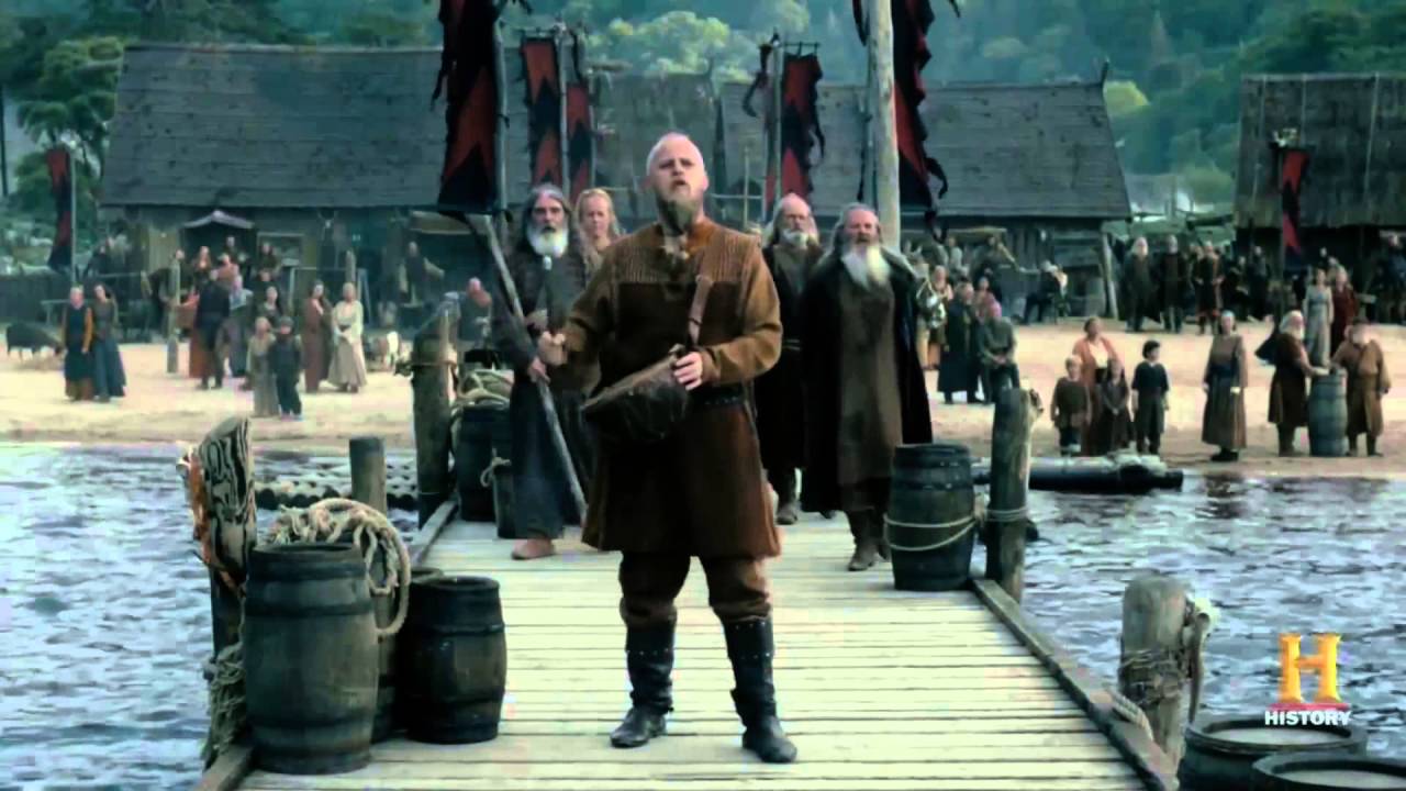 Vikings S04E06 Ragnar Leaving Kattegat Farewell Song