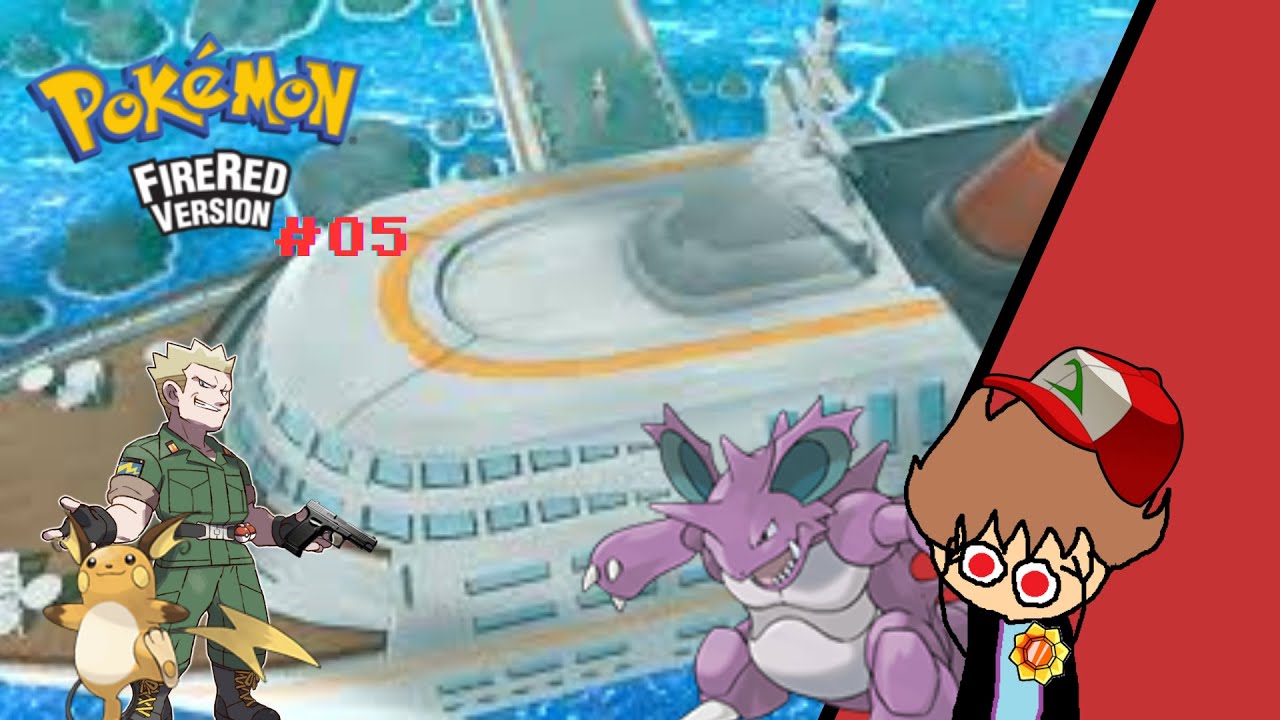 POKEMON ROJO FUEGO EP 5 (Consiguiendo la medalla Trueno)