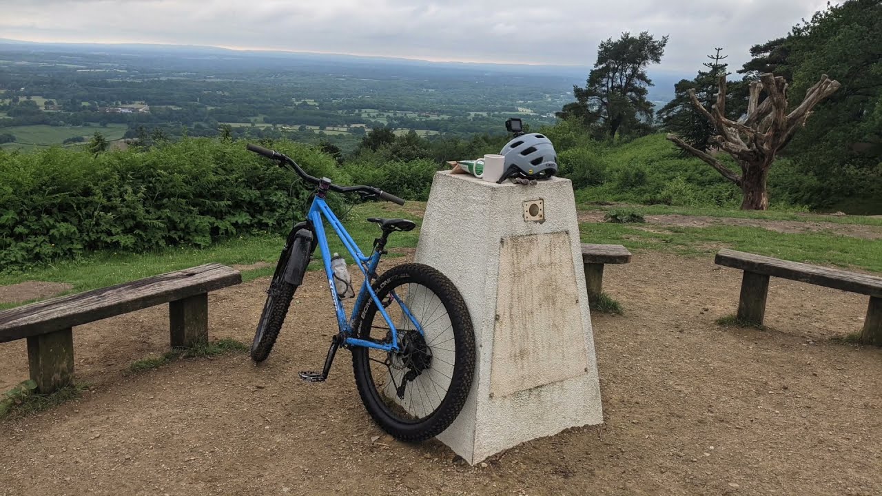 The Wizard of Oswestry - Surrey Stooge Ride July 2021 - Rigid Mountain Bikes are fun.