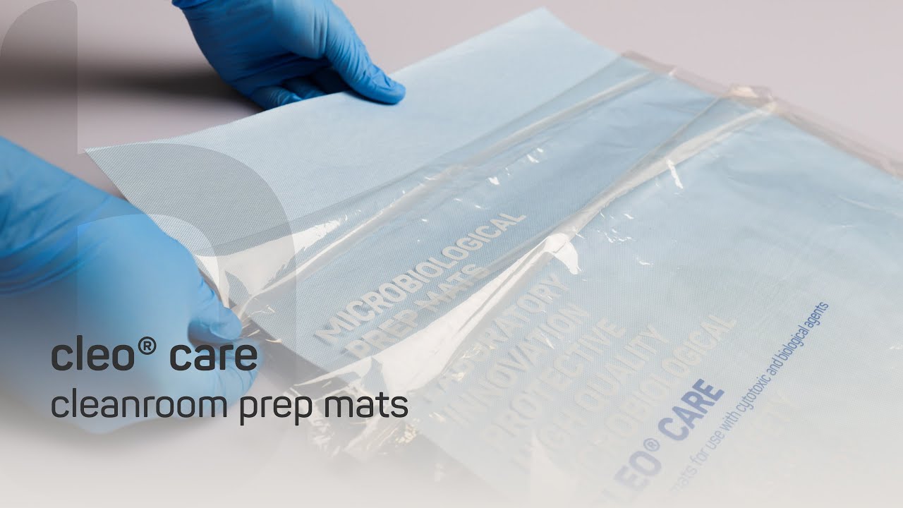 cleo® care cleanroom prep mats