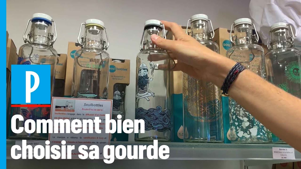 Plastique, inox ou aluminium ? Voici comment bien choisir sa gourde