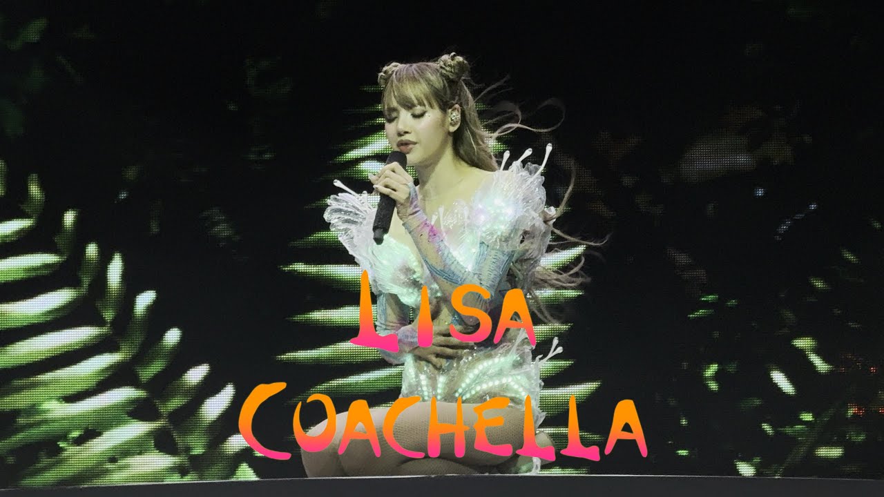 [☠️CENTER FRONT ROW 4K60 HDR] LISA BLACKPINK COACHELLA WK1 Dream+Moonlit Floor+Chill (SUNNI ver.)