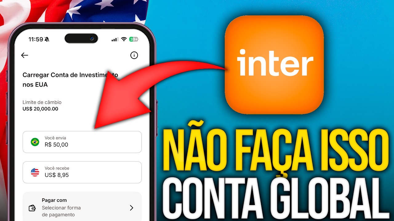 N&Atilde;O COMETA ESSE ERRO D&Oacute;LAR BANCO INTER