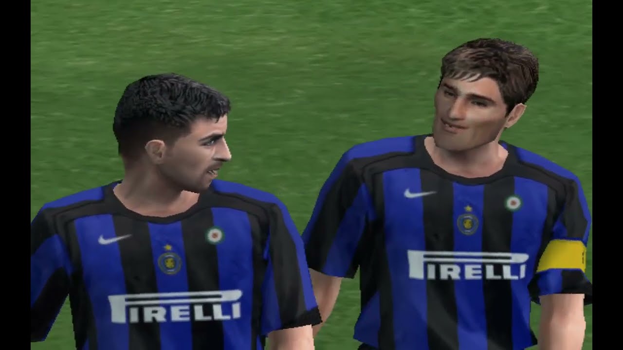 Winning Eleven 9 Inter milan VS REAL MADRID 2005/2006 PS2