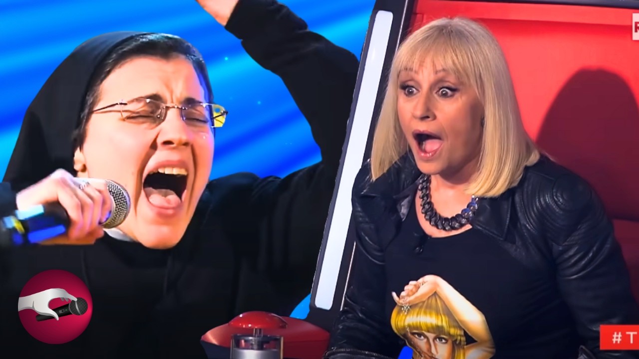 Nun STEALS The Show on The Voice! 😲