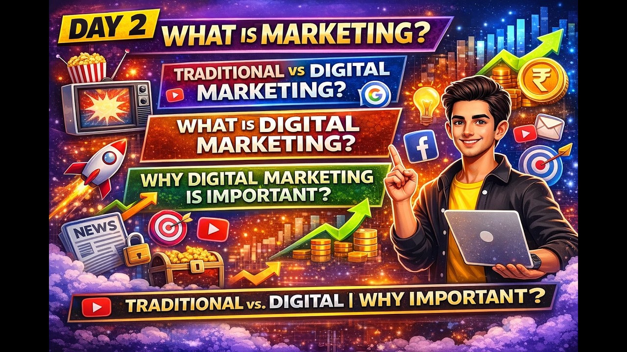 Digital marketing  Course Day 2 in Hindi