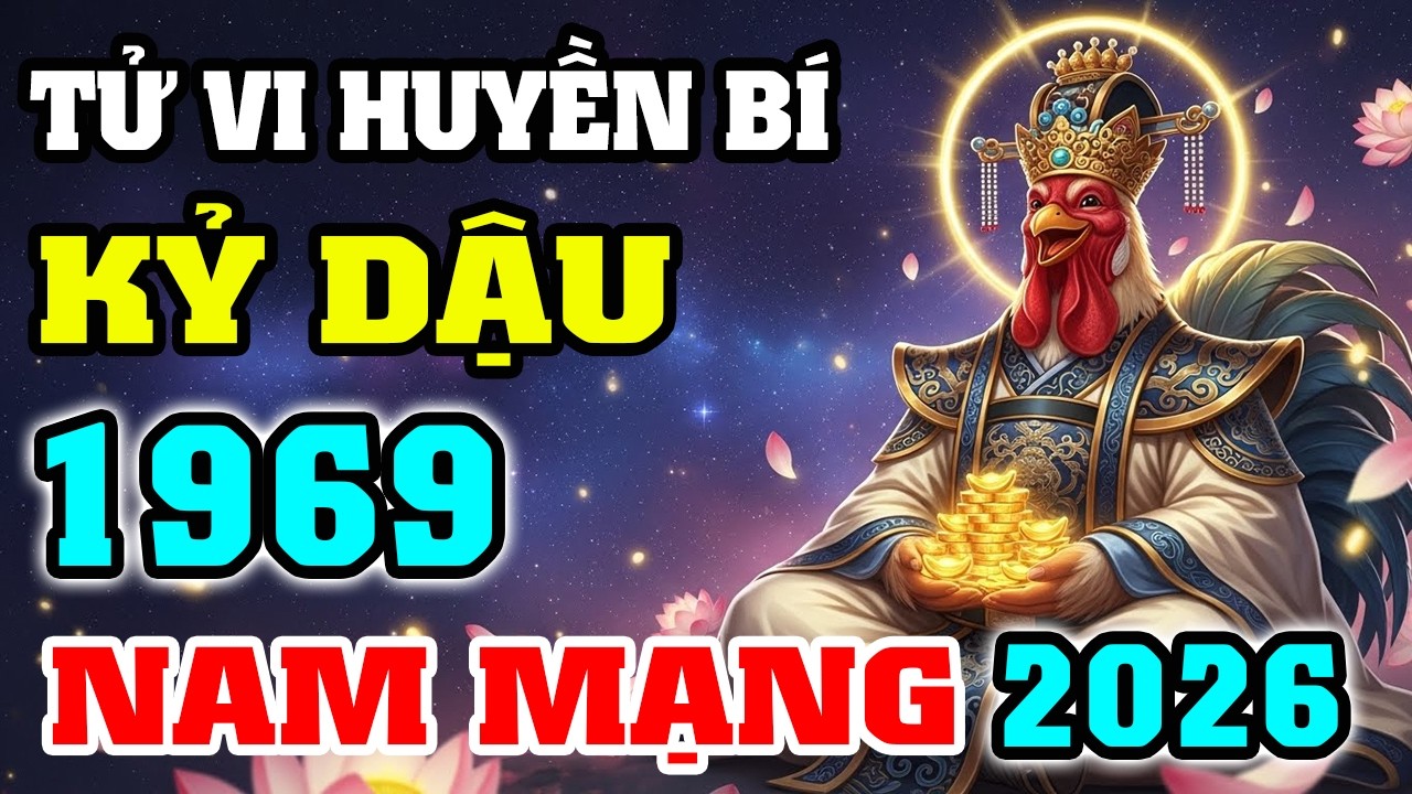 Tử Vi Tuổi Dậu 1969 Nam Mạng Năm 2026: Vượt Sao Thái Bạch, Đón Tài Lộc Hanh Thông