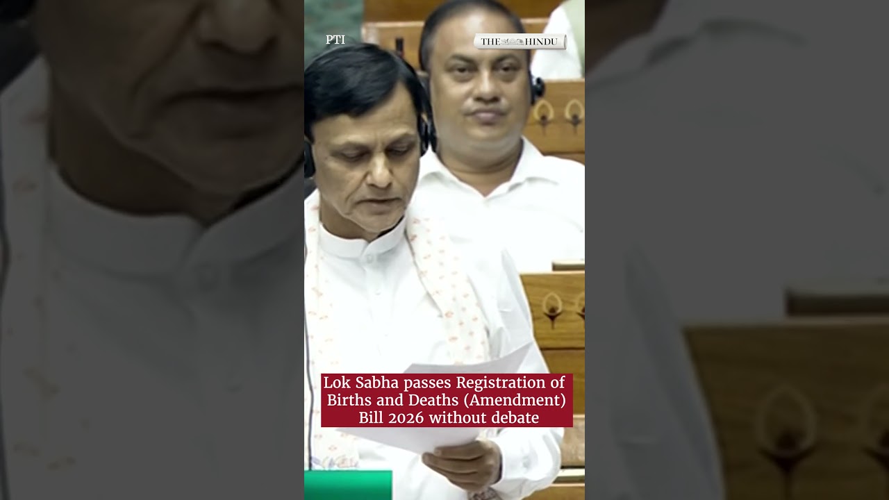 Lok Sabha passes Births & Deaths Amendment Bill without debate
