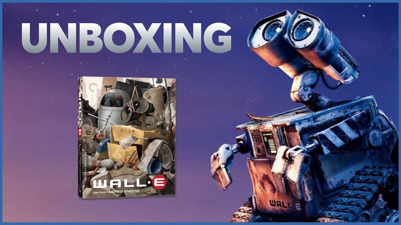 Unboxing : WALL-E Criterion 4K boxset with book