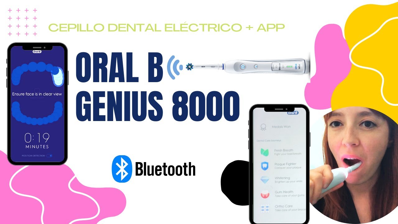 🪥🦷📱Cepillo Dental eléctrico + App: Oral-B Genius 8000 con tecnología Bluetooth