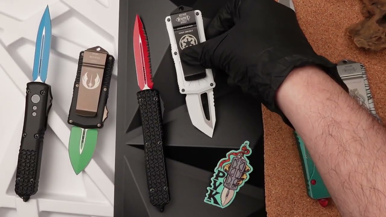 Microtech Star Wars themed Automatic Knives