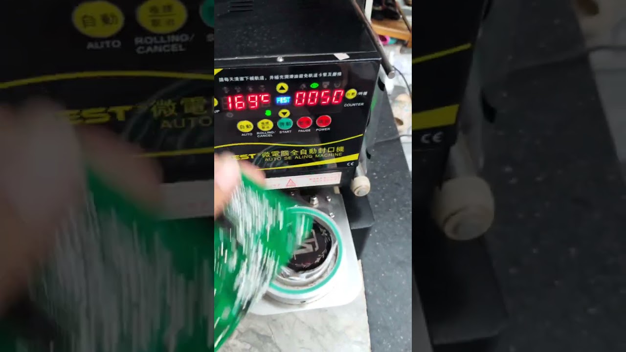 máy dập cốc tự động - mới sửa xong lỗi lại và cái kết có hậu